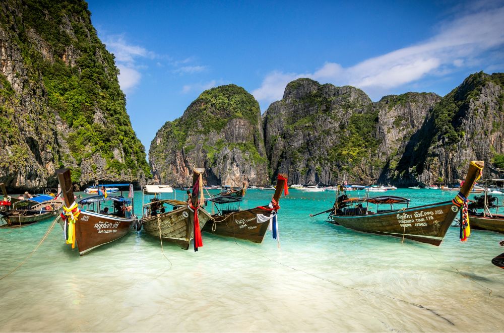 The Beautiful Beach and Island
